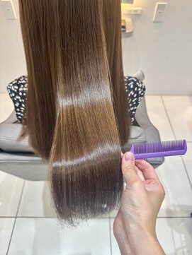 フルー 都立大学店(Fleu r) 手触り質感再生！髪質改善ヘアカラー