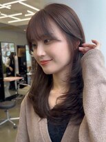 ディフィーノ 青山(DIFINO) 【DIFINO 青山】透明感ブラウンアッシュ/顔まわりカット