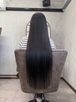 ヴェルム ヘア デザイン(Velum.HAIR DESIGN)&nbsp;韓国風ロング×艶髪ストレート｜美髪改善で叶う絹髪ロング