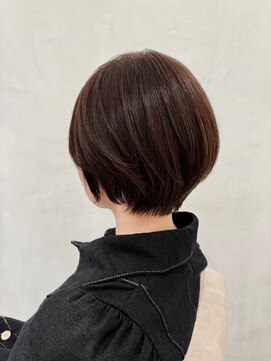ウィールール 札幌店(WE RULE) 髪質改善対応ツヤ感ショートボブ