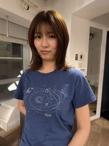 カシェル トウキョウ(Cashel Tokyo)&nbsp;【sota】大人可愛いを引き出す×くびれミディアムウルフスタイル