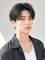 ティジェイ天気予報 メンズ 岐阜店(TJ天気予報 Men's) フェザーパーマ/メンズパーマ/センターパート/デザインカット