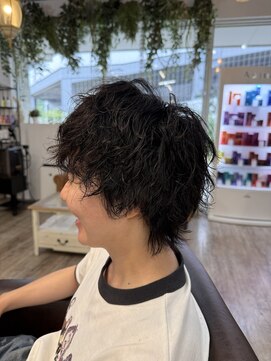 エルズ 大宮店(ailes) 無造作パーマ『asuka』[大宮/大宮駅/大宮ショート/ショート]