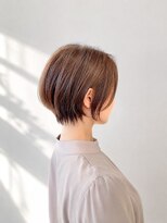 ソレア(SOLEA)&nbsp;20代30代40代50代髪質改善ミルクブラウンナチュラルショート