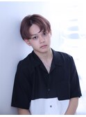 かきあげセンターパート