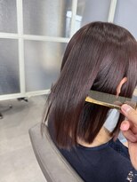 ヴェル(Velle)&nbsp;髪質改善トリートメント×ワインレッド
