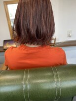 アースエレガンス 田町店(EARTH Elegance)&nbsp;切りっぱなしボブ×インナーカラー