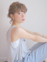 オジコ(ojiko)&nbsp;☆月曜営業☆ojiko.ゆるふわ波巻きローポニーテール