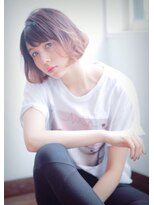 ヘアアンドメイク エジェリ(hair&make egerie) グラデーションカラーボブ ダブルカラー 恵比寿