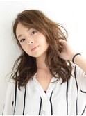 ”愛され”ナチュラル波ウェーブ【EARTH会津若松店】