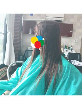 美容室アクアヘブン サラサラストレート