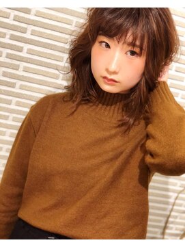 アナザーワールド(ANOTHER WORLD) テラコッタカラー ボブヘア