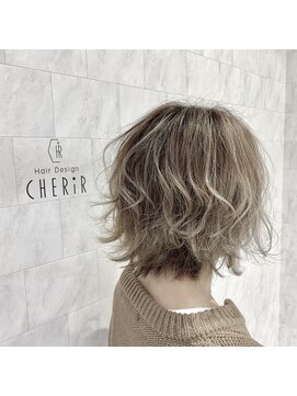 シェリール(CHERiR) バレイヤージュホワイトベージュ☆