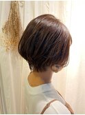大人ショートボブ