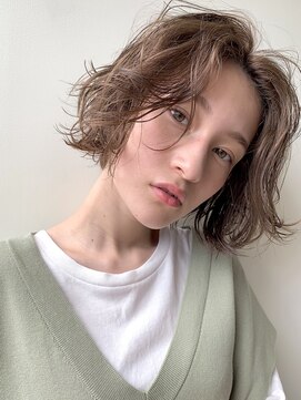 グリーン 北千住(green) 【green】かきあげハンサムショート