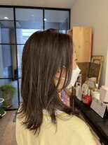 クローゼット 新宿(closet)&nbsp;外ハネボブ/ペールベージュ[髪質改善/ヘッドスパ白髪染め/新宿】