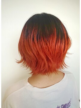 ヘアーデザイナーズサロン エイダ 筑紫野店(hair designers salon A.DA) orangeカラー