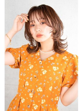 クロエ 渋谷(Cloe) ウルフレイヤーミディアムスタイル