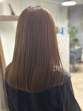 イトヘアサロン(ito hair salon) ロング　アプリコット