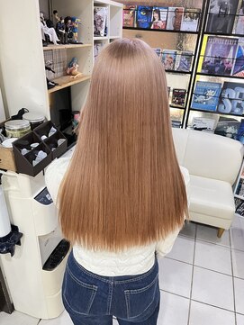 トムキャット(TOM CAT) 黒染めからの明るめミルクティーベージュ!