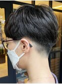 【藤田】ツーブロックの刈り上げマッシュ×ふんわりパーマ