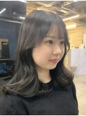 透明感抜群！グレージュヘア×くびれヘア 《佐藤》