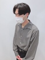 モリオフロムロンドン 松戸店(Morio from London)&nbsp;【松戸 岩口】黒髪センターパートハンサムショート