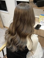 カラースタンド(COLOR STAND) ミルクティーベージュダブルカラーインナーカラーブリーチ