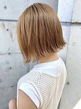 リコバイアフロート(riko by afloat) ボブ/ヘルシースタイル/ベージュ/髪質改善[stylist竹田]