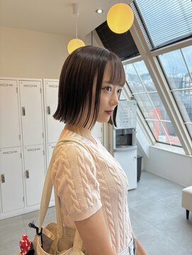 デュノヘアー 神戸三宮店(DUNO hair) 切りっぱなしボブ