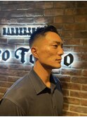 【神田】ビジネスマン刈り上げフェードスタイル