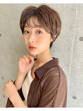 アッシュ 笹塚店(Ash) ミニウルフ/くすみブルー/イヤリングカラー/韓国ヘア[U24/笹塚]