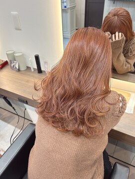 ジーズ(G's) ブリーチなしダブルカラー♪オレンジブラウン/オージュア