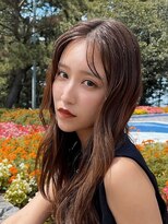 シェリー 仙台(Cherie)&nbsp;大人可愛いダブルカラーショコラブラウン似合わせレイヤーパーマ