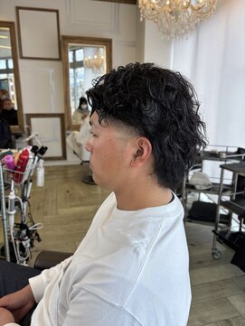 コワファースト 大分(COIFF1RST) 極道パーマウルフ