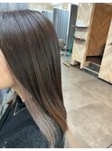 イヤリングカラー×ベージュ【TELA HAIR東金】