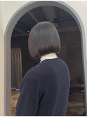 内巻きボブ