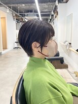 トト 船橋店(toto.)&nbsp;☆細めハイライトボブフェザーショートマロンベージュ[船橋]