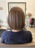 ことりベージュミルクティーベージュシースルーカラー大人可愛い