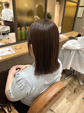 ヘアポケット スタイル店(HAIR POCKET) ぱつっとロブ！