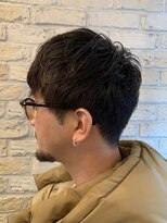 グラッドバーバードットエビス 恵比寿(GLAD BARBER. EBISU)&nbsp;サーフカール/スパイキーショート/ブルーブラック[恵比寿]