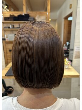 キリン (HAIR DESIGN Kirin) あごラインパッツンボブ