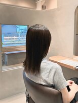 ペブル(pebble)&nbsp;ボブ/外ハネボブ/透明感/艶髪/髪質改善/明石/大久保