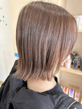 プリモ ビューティーアンドリラックス(Primo Beauty&Relax)の写真/[各務原]丁寧なカウンセリングと髪質に合わせた提案でお悩みを解決◎髪がサラサラになる大人カラーも人気＊