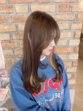 ココロヘアー マド(Cocolo hair MADO) インナーカラー×レイヤーカット