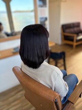 40代×髪質改善メテオカラー