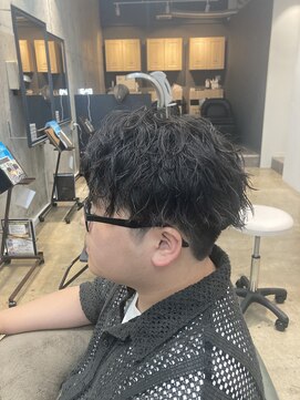MEN’S HAIR/波巻ツイストスパイラル/フェザーパーマ/船橋