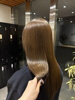 サロンドミルク 新百合ヶ丘店(salon de MiLK)&nbsp;ブリーチなし　ベージュカラー