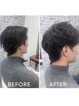 ノイ(Noy) メンズスタイル×ツーブロックスパイラル