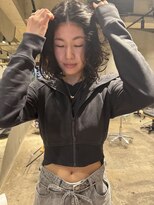 ビビト(bibito)&nbsp;bibito 大人のネオソバージュロブ。デジタルパーマハードパーマ